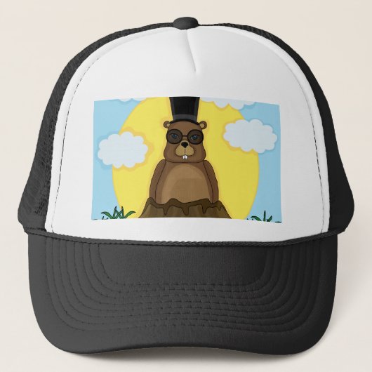 Casquette Jour de la marmotte (Devant)
