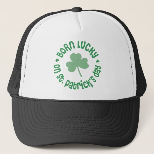 Casquette Jour de la Saint Patrick Anniversaire (Devant)