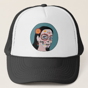 Casquette Jour des morts de Día de Los Muertos
