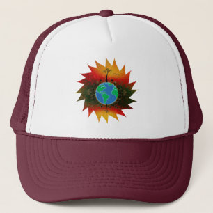 Casquette Jour des terres ~ Coucher de soleil