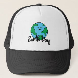 Casquette Jour des terres Monde écologique Icône Happy Earth