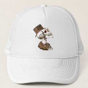 Casquette Jour du crâne de vapeur mort