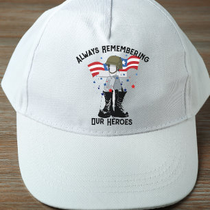 Casquette Jour du Souvenir, Se rappeler et Honorer