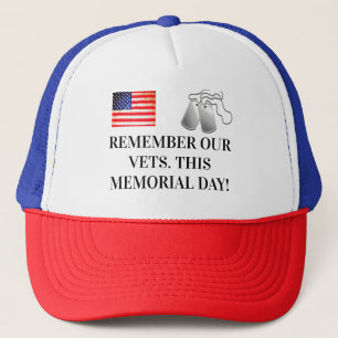 CASQUETTE JOUR MÉMORIAL RAPPELEZ-VOUS DES VETS