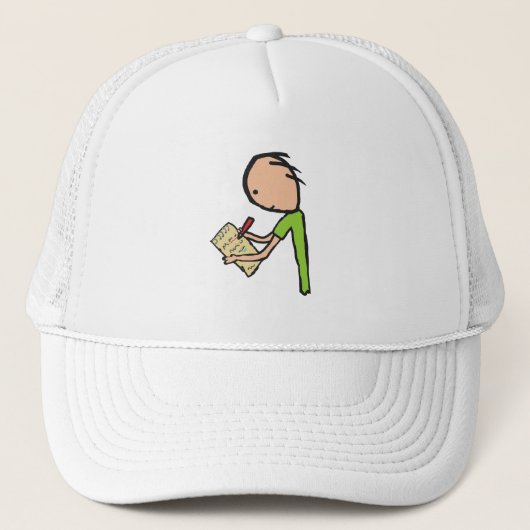 Casquette Journaliste (Devant)