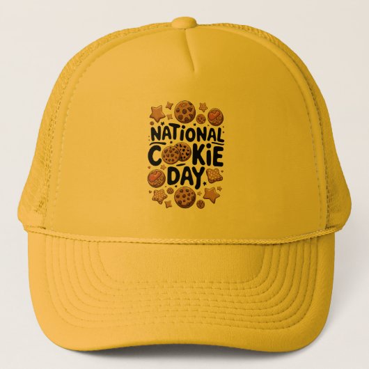 Casquette Journée nationale des biscuits (Devant)