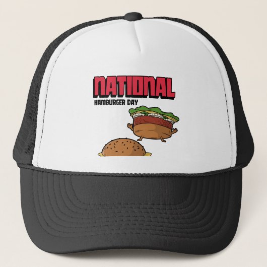 Casquette Journée nationale du hamburger (Devant)