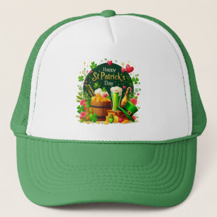 Casquette Joyeuse fête de la Saint-Patrick festive
