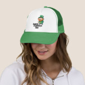 Casquette Joyeuse St. Fête de la Saint-Patrick Bière de luti (En situation)