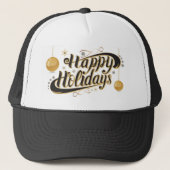 Casquette Joyeuses fêtes (Devant)