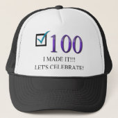 Casquette Joyeux 100th anniversaire (Devant)