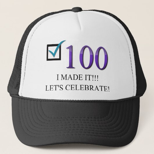 Casquette Joyeux 100th anniversaire (Devant)