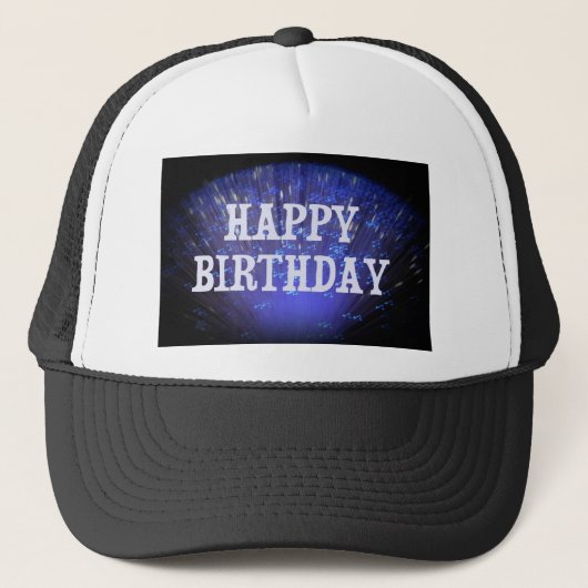 CASQUETTE JOYEUX ANNIVERSAIRE (Devant)