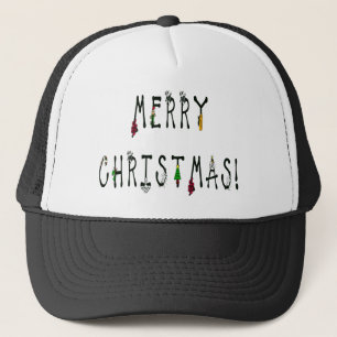 Casquette Joyeux décor de Noël