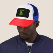 Casquette Joyeux été pastèque Jack-O-Lantern (En situation)