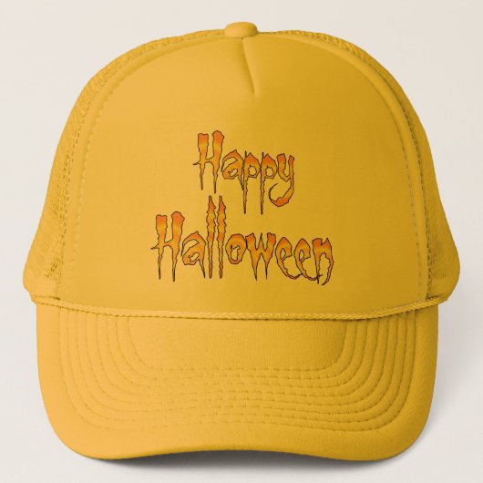 Casquette Joyeux Halloween (Devant)