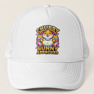 Casquette Joyeux Jour de Pâques Chubby Bunny Approuvé