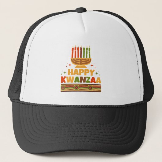 Casquette Joyeux Kwanzaa (Devant)