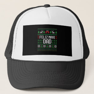 Casquette Joyeux Navi Papa Drôle Sweater Moche de Noël