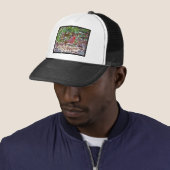 Casquette Joyeux Noël cardinal (En situation)