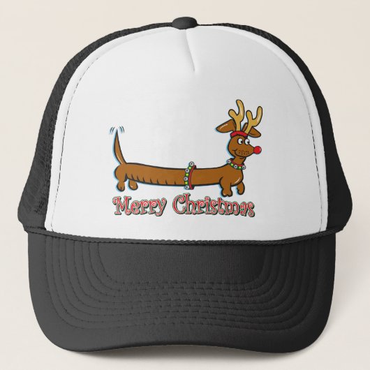 Casquette Joyeux Noël Doxie (Devant)