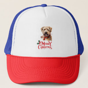 Casquette Joyeux Noël Staffordshire Bull Terrier