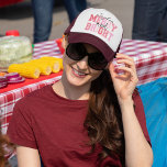 Casquette Joyeux Rose Et Bright Typographie Super Noël<br><div class="desc">Joyeux Rose Et Bright Typographie Super Noël</div>