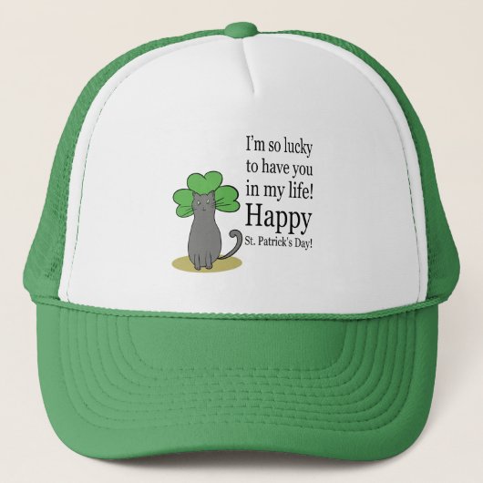 Casquette Joyeux saint patrick ! (Devant)