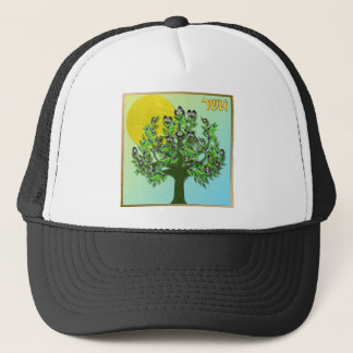 Casquette Judaica 12 tribus d'Israël Asher