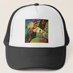 Casquette Judaica Purim Esther Célébration Art Imprimer