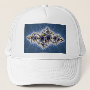 Casquette Julia dans le bleu - art de fractale