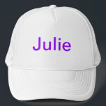 casquette Julie<br><div class="desc">une casquette Julie</div>