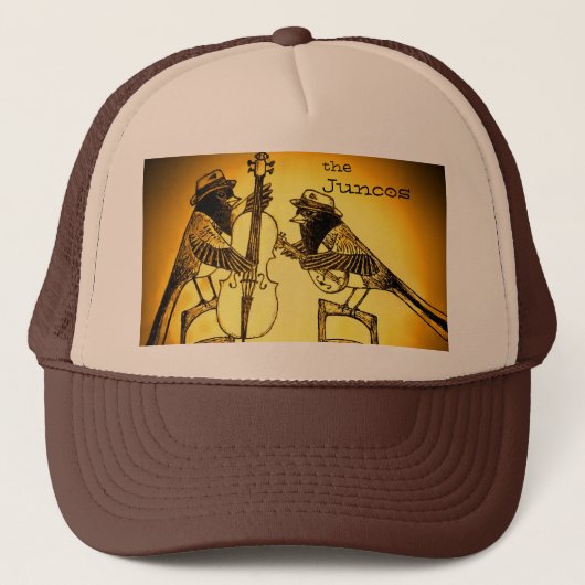 Casquette juncos-1 la sépia, les Juncos (Devant)