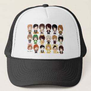 Casquette Junior superbe (papier peint de bande dessinée)