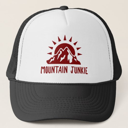 Casquette Junkie de montagne (Devant)