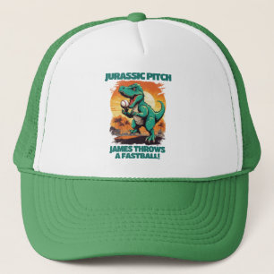 Casquette Jurassic Pitch Personnalisé Kids Baseball