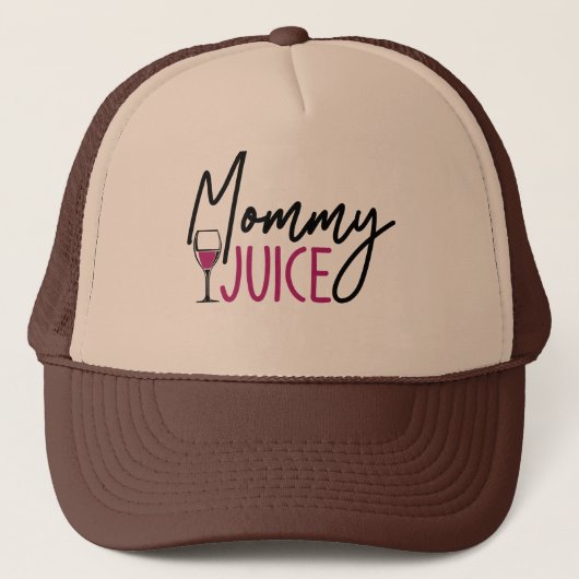 Casquette Jus de maman (Devant)