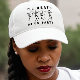 Casquette Jusqu'à ce que la mort nous sépare Squelette Enter