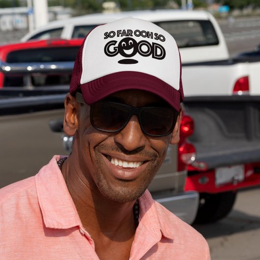 Casquette Jusqu'À Présent Ooh Si Bon Happy Trucker Hat