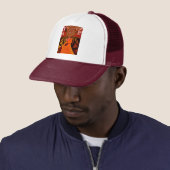 Casquette Just Funny Giraffe image design (En situation)