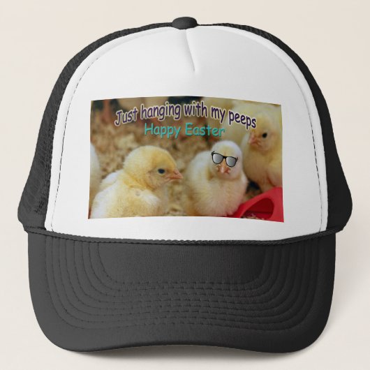 Casquette Just Hanging with my Peeps (Devant)