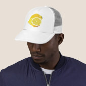 Casquette Juste citrons (En situation)
