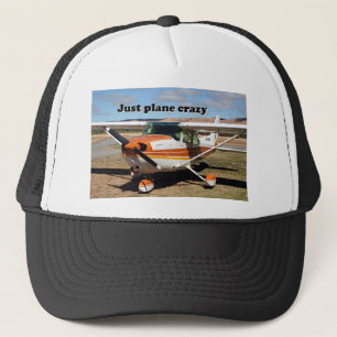 Casquette Juste fou plat : Avions de Cessna Skyhawk