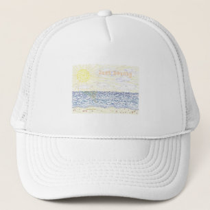 Casquette Juste pour la plage
