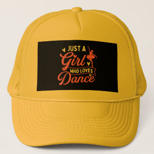 Casquette Juste Une Fille Qui Aime La Danse - Danseuse Amant