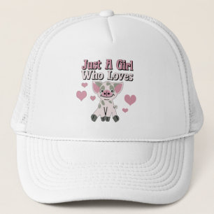 Casquette Juste Une Fille Qui Aime Les Cochons
