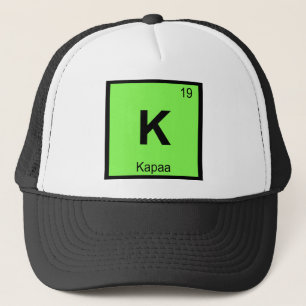 Casquette K - Kapaa Kauai Hawaii Chemistry Periodic Table