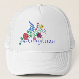 Casquette Kalocsa hongroise Broderie Art populaire