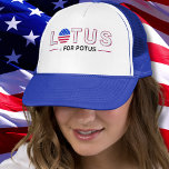 Casquette Kamala Harris 2024 Lotus pour Potus<br><div class="desc">Kamala Harris 2024 Lotus pour Potus</div>