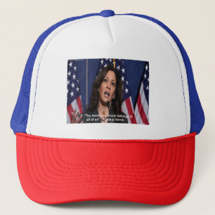 Casquette Kamala Harris & American Dream Quote Cap